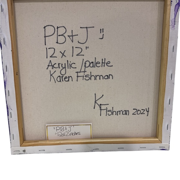 NEW ORIGINAL ART BY ME ‘PB&J ‘ - Picture 3 of 3